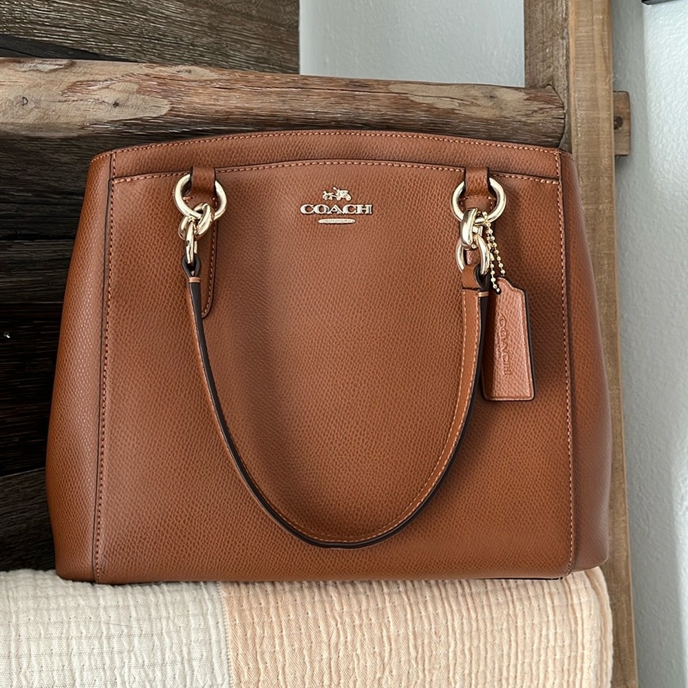 Coach Pebbled Leather Bag